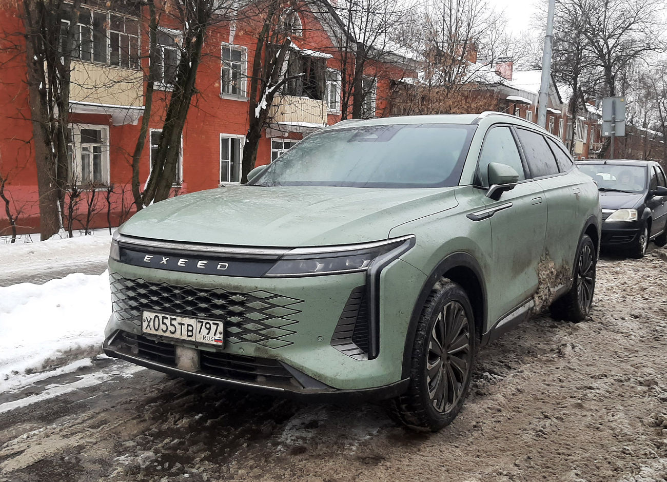 Москва, Exeed RX № Х 055 ТВ 797