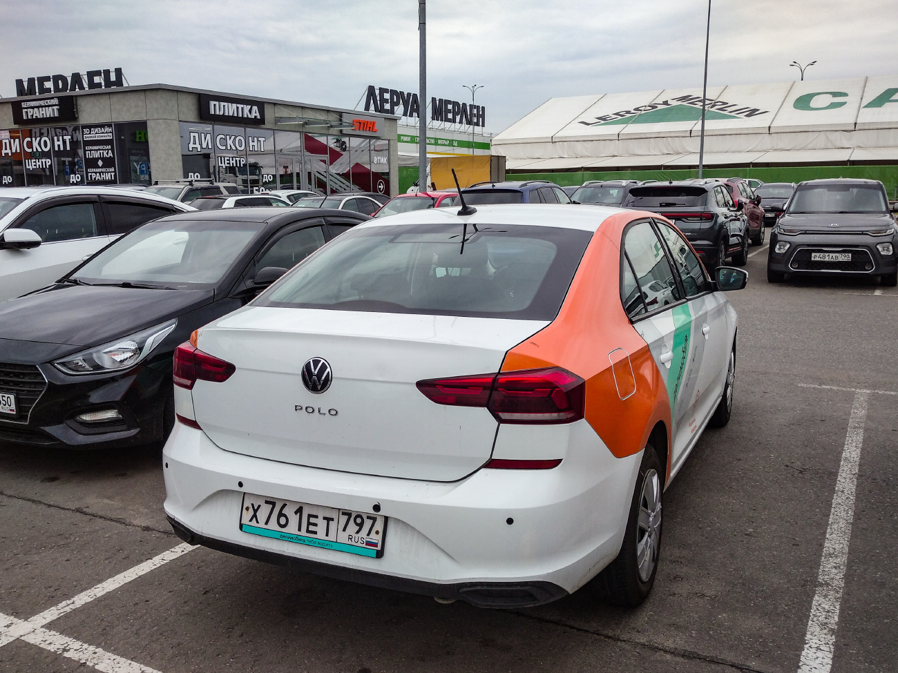 Москва, Volkswagen Polo № Х 761 ЕТ 797