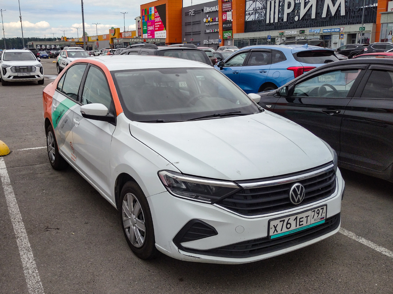 Москва, Volkswagen Polo № Х 761 ЕТ 797