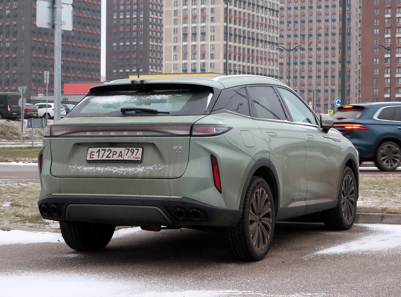 Москва, Exeed RX № Е 172 РА 797