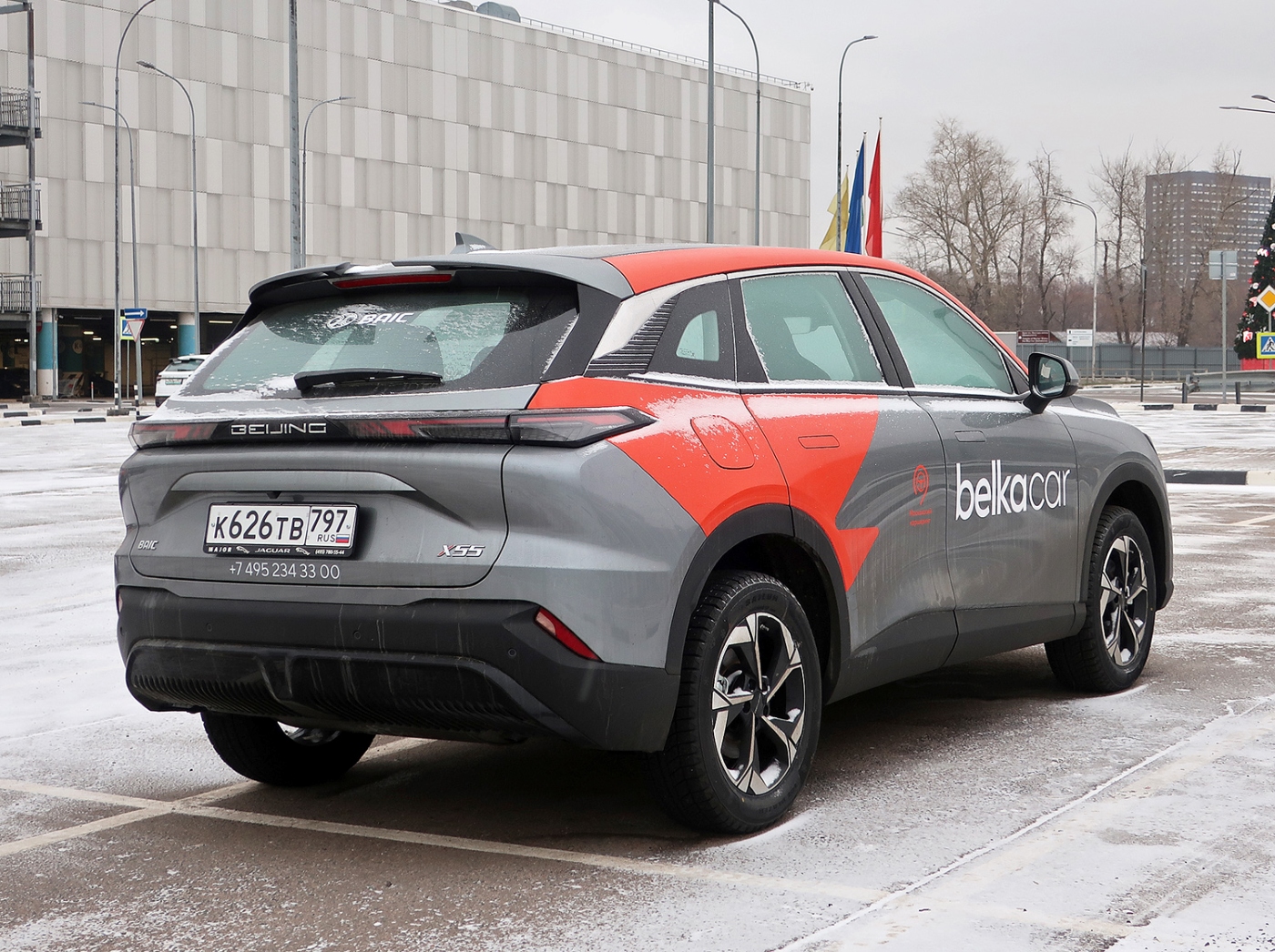 Москва, BAIC Beijing X55 № К 626 ТВ 797