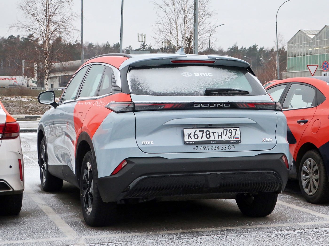 Москва, BAIC Beijing X55 № К 678 ТН 797
