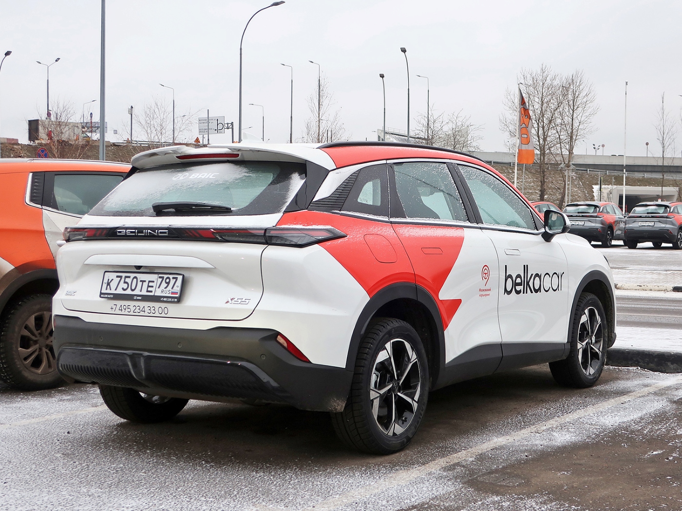 Москва, BAIC Beijing X55 № К 750 ТЕ 797