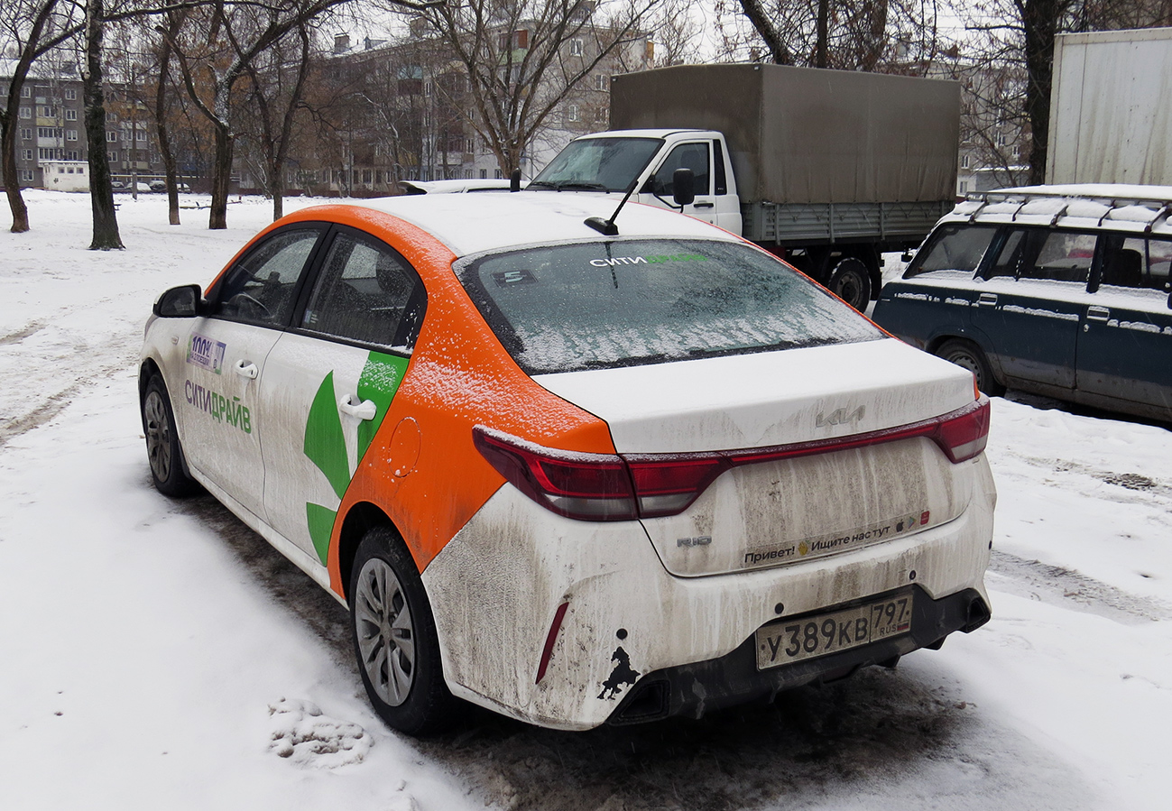 Нижний Новгород, KIA Rio № У 389 КВ 797
