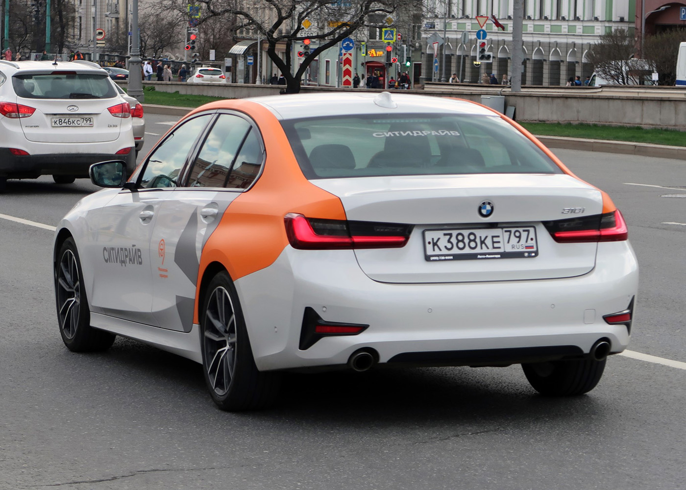 Москва, BMW 3 Series № К 388 КЕ 797