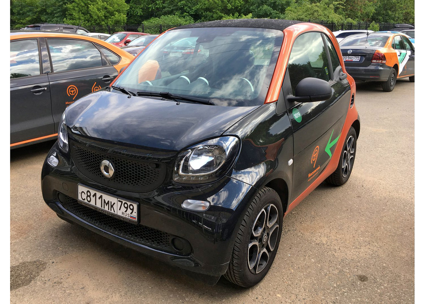 Москва, Smart ForTwo № С 811 МК 799