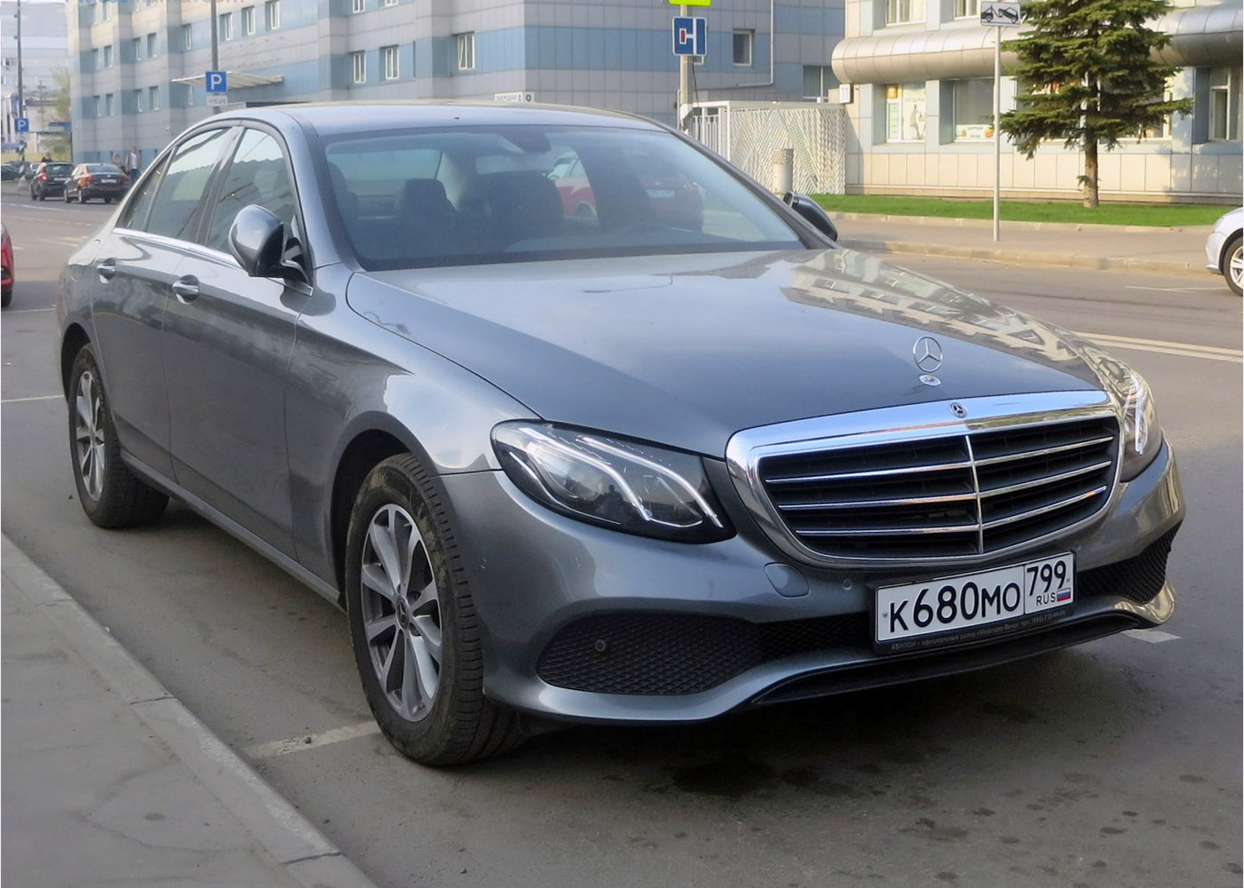 Москва, Mercedes-Benz E-Klasse № К 680 МО 799