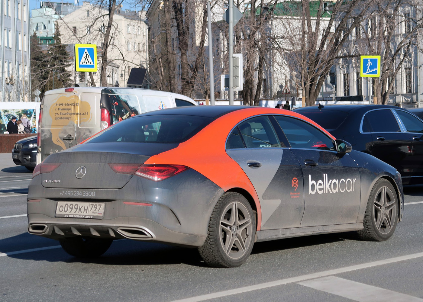 Москва, Mercedes-Benz CLA-Klasse № О 099 КН 797