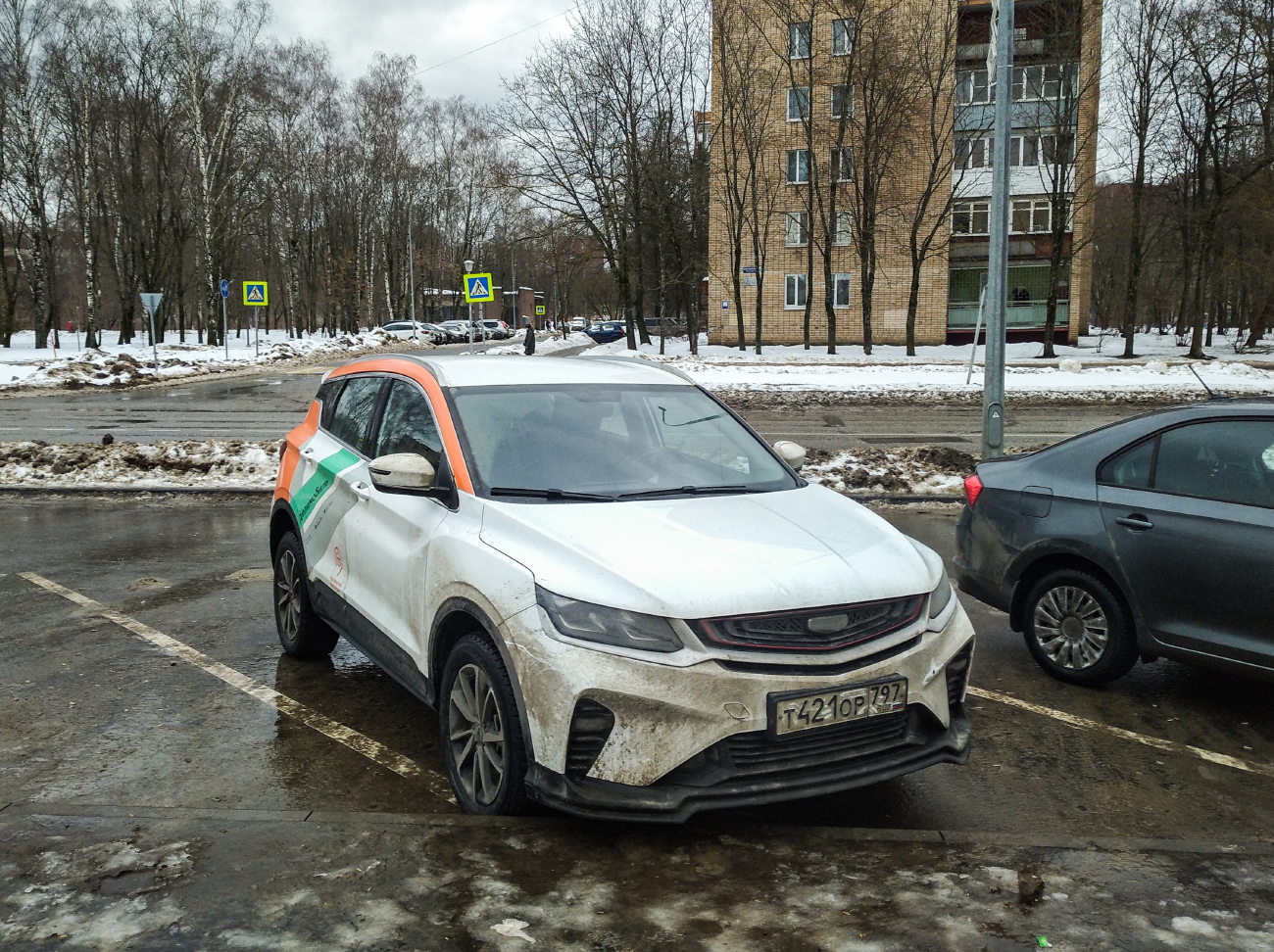 Москва, Geely Coolray № Т 421 ОР 797