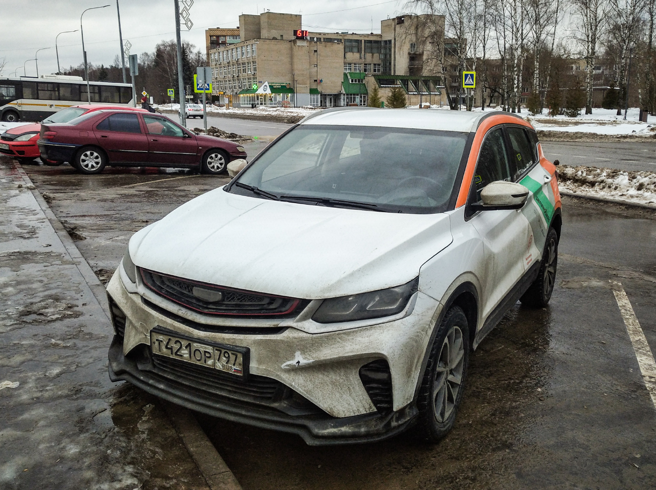 Москва, Geely Coolray № Т 421 ОР 797