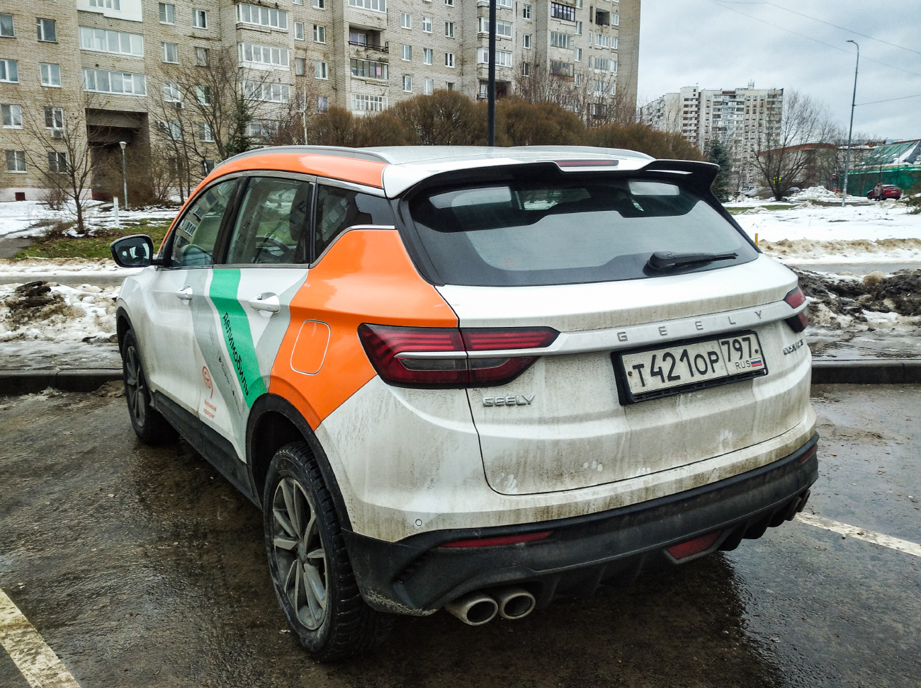 Москва, Geely Coolray № Т 421 ОР 797