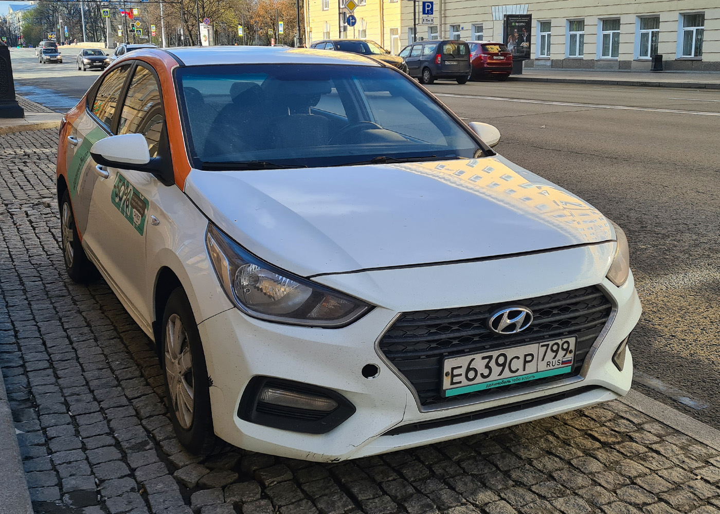 Санкт-Петербург, Hyundai Solaris № Е 639 СР 799