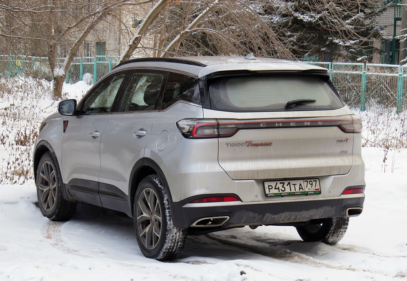Нижний Новгород, Chery Tiggo 7 № Р 431 ТА 797