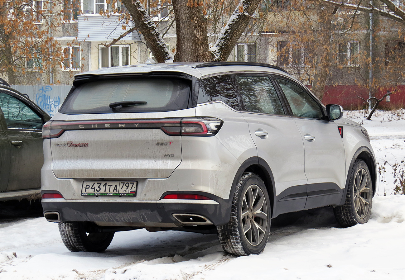 Нижний Новгород, Chery Tiggo 7 № Р 431 ТА 797