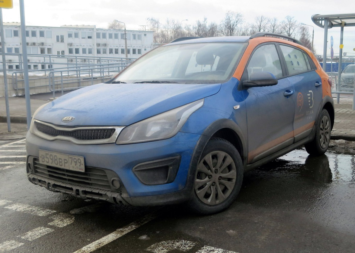 Москва, KIA Rio № В 598 ВР 799