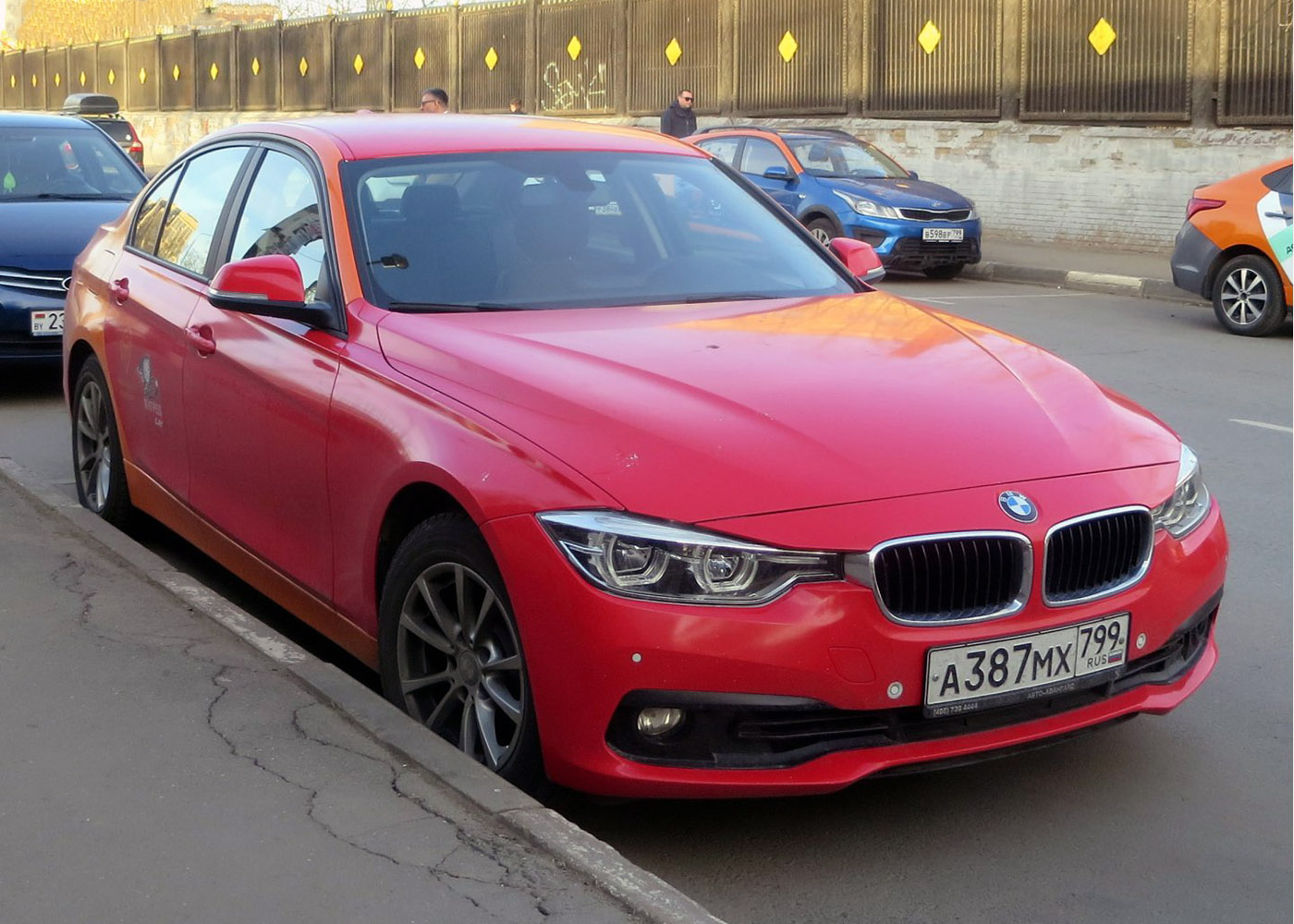 Москва, BMW 3 Series № А 387 МХ 799