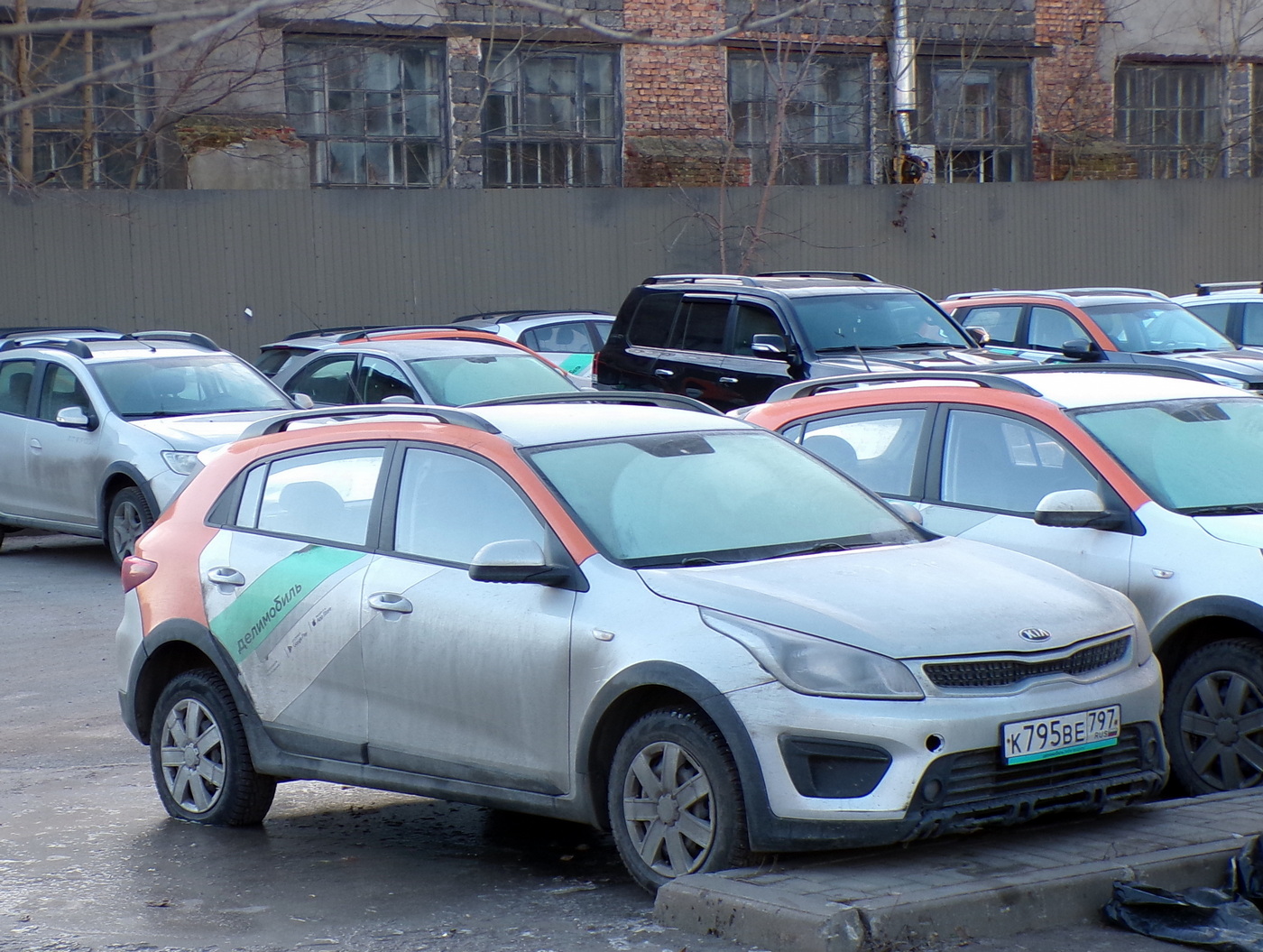 Санкт-Петербург, KIA Rio № К 795 ВЕ 797