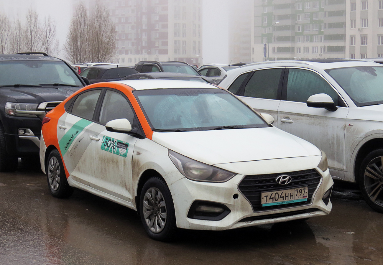 Нижний Новгород, Hyundai Solaris № Т 404 НН 797
