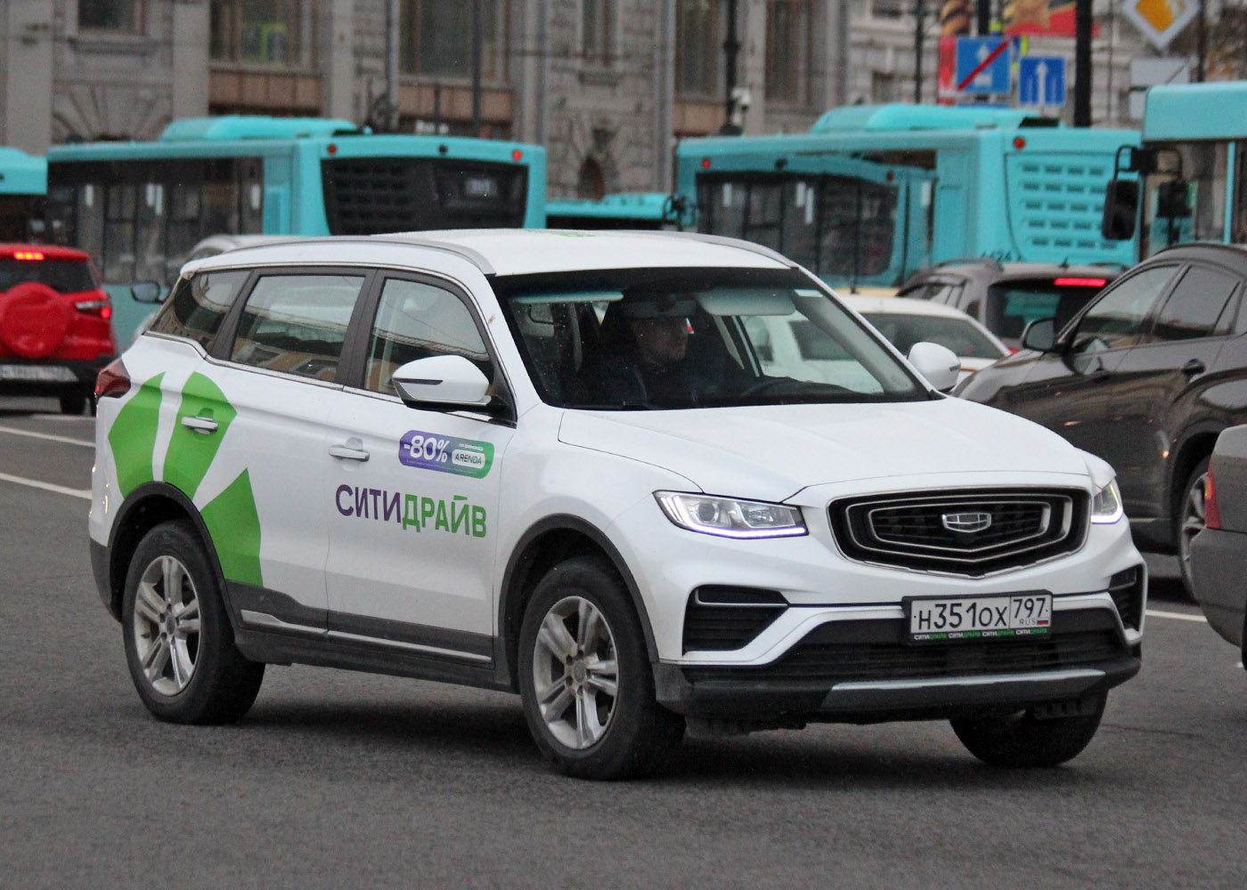 Санкт-Петербург, Geely Atlas № Н 351 ОХ 797