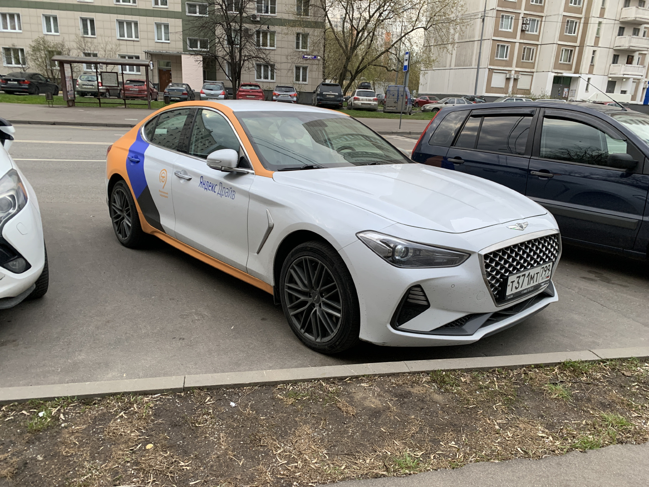 Москва, Genesis G70 № Т 371 МТ 799