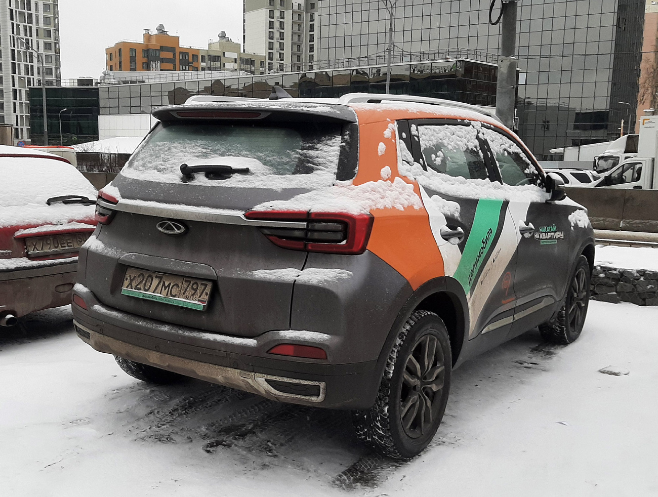 Москва, Chery Tiggo 4 № Х 207 МС 797
