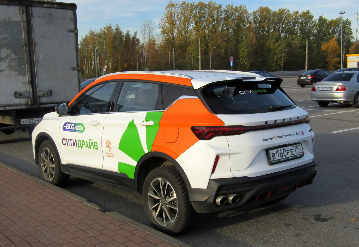Санкт-Петербург, Geely Coolray № В 160 РЕ 797