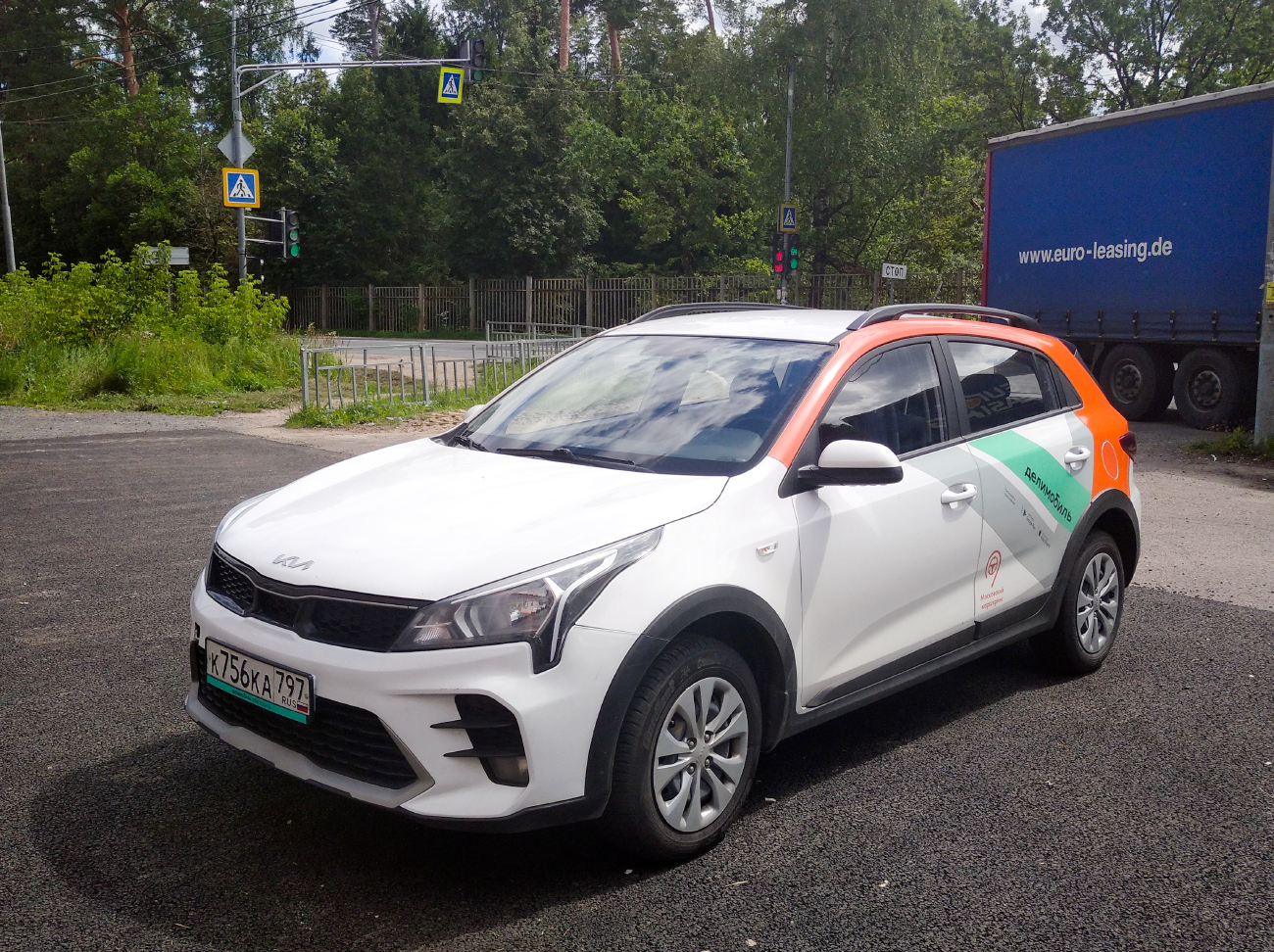 Москва, KIA Rio № К 756 КА 797