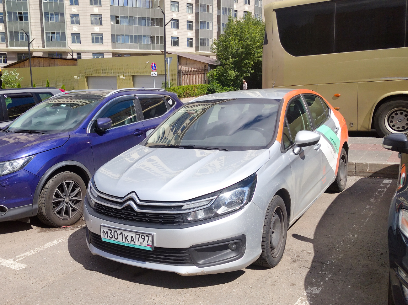 Москва, Citroёn C4 № М 301 КА 797