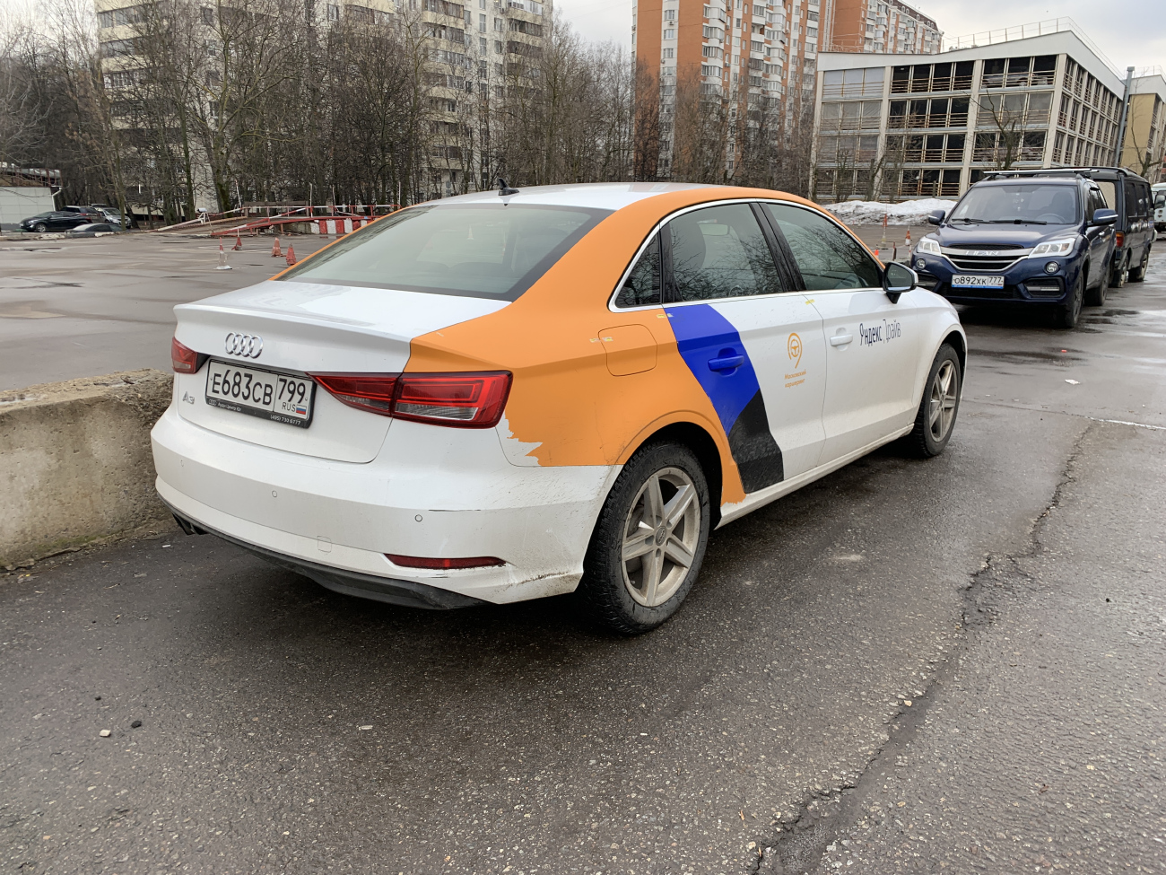 Москва, Audi A3 № Е 683 СВ 799