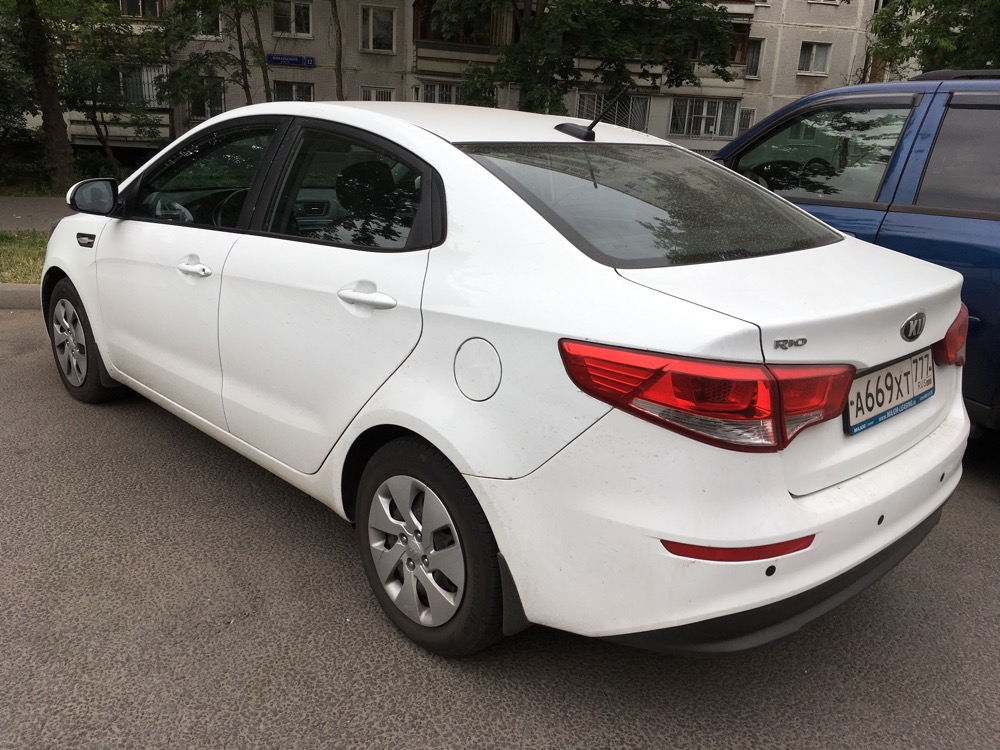 Москва, KIA Rio № А 669 ХТ 777
