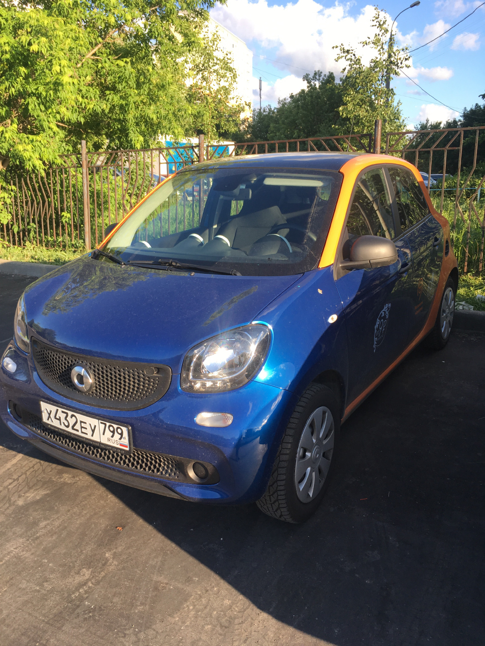 Москва, Smart ForFour № Х 432 ЕУ 799