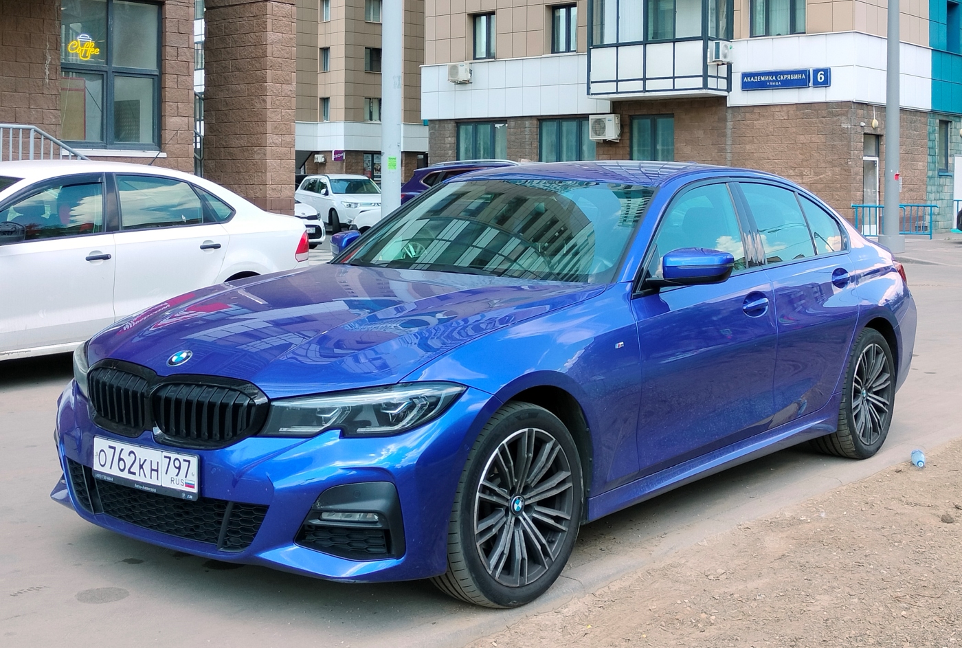 Москва, BMW 3 Series № О 762 КН 797