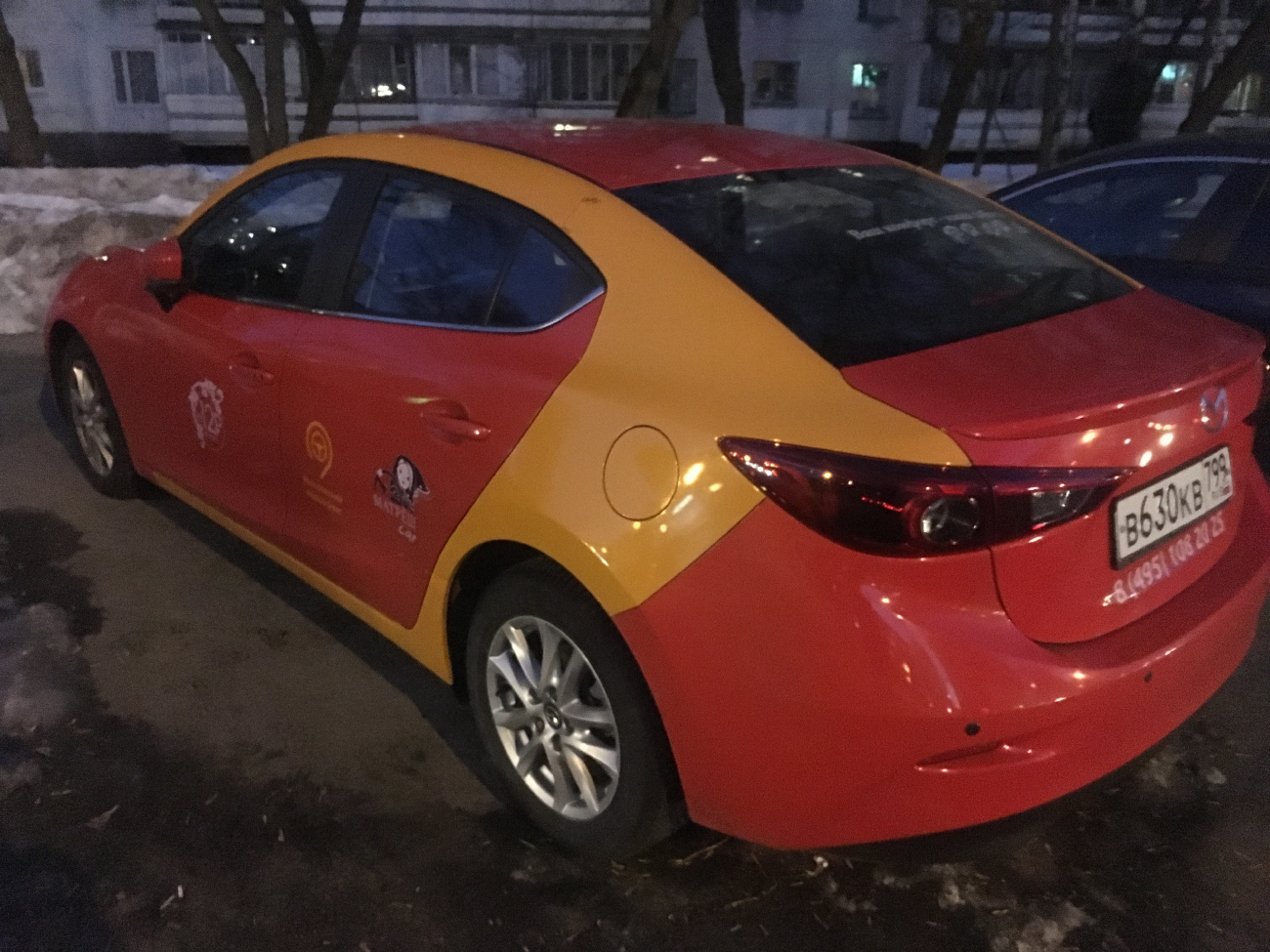 Москва, Mazda 3 № В 630 КВ 799