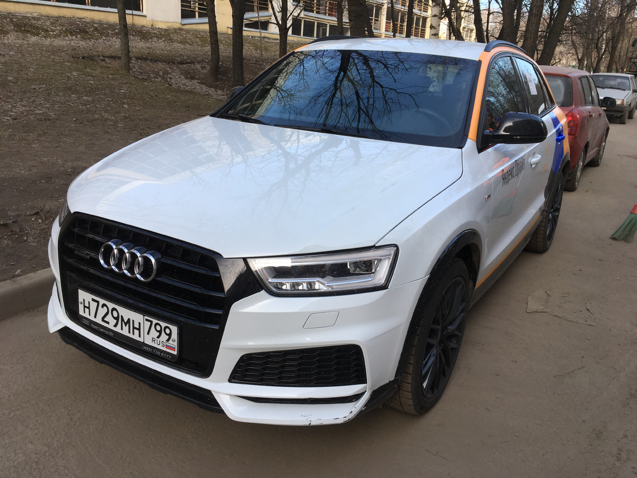 Москва, Audi Q3 № Н 729 МН 799
