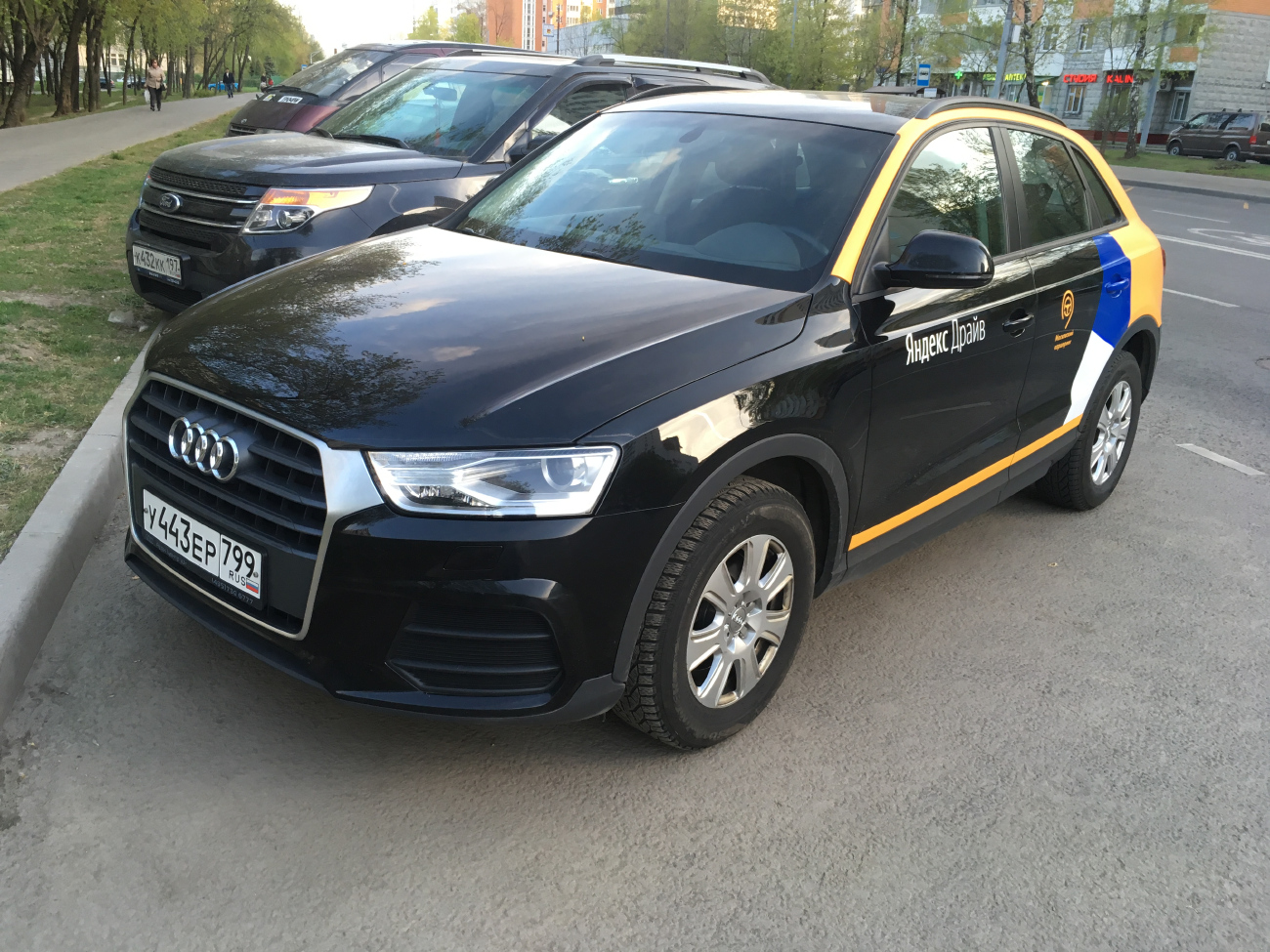 Москва, Audi Q3 № У 443 ЕР 799