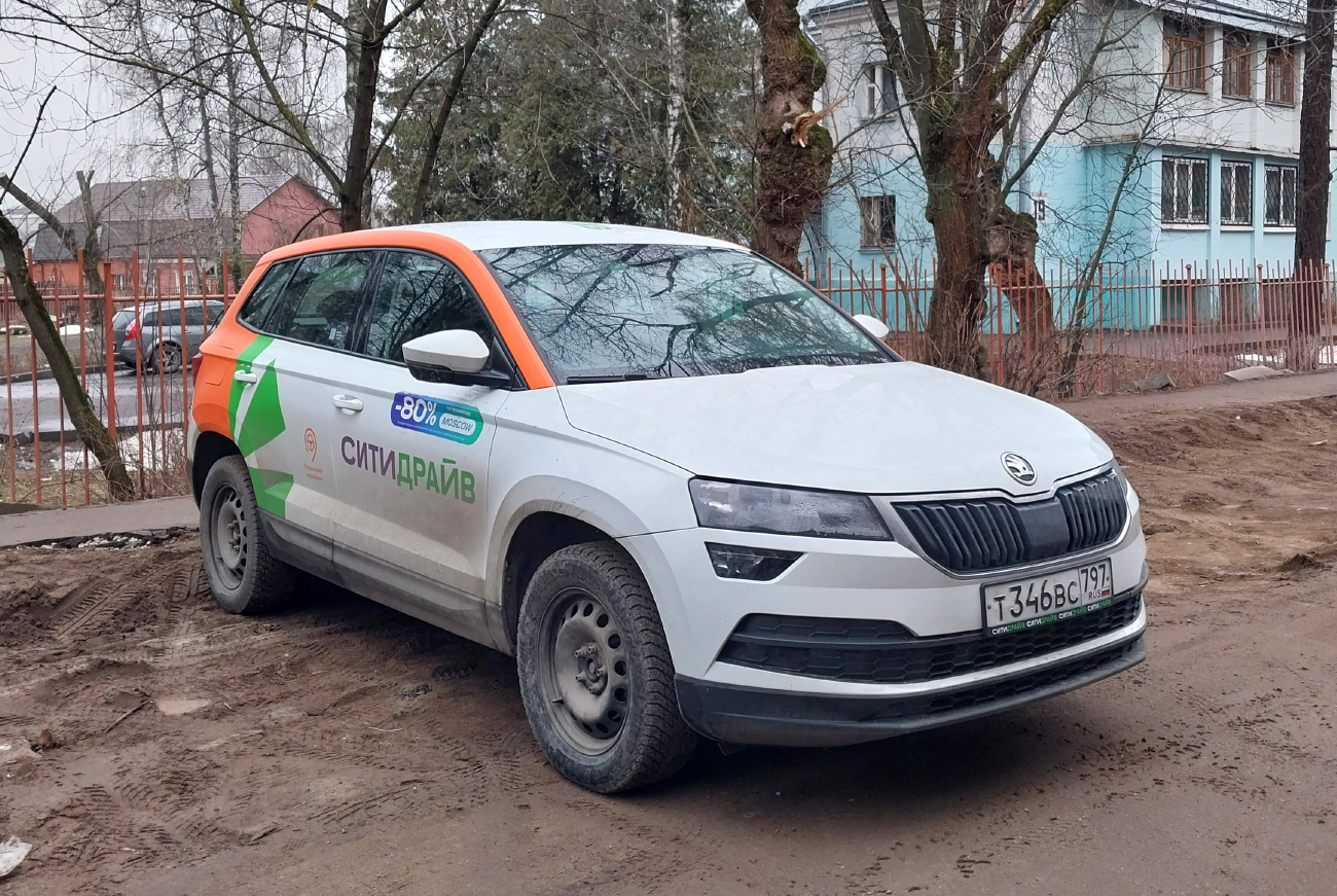 Москва, Škoda Karoq № Т 346 ВС 797