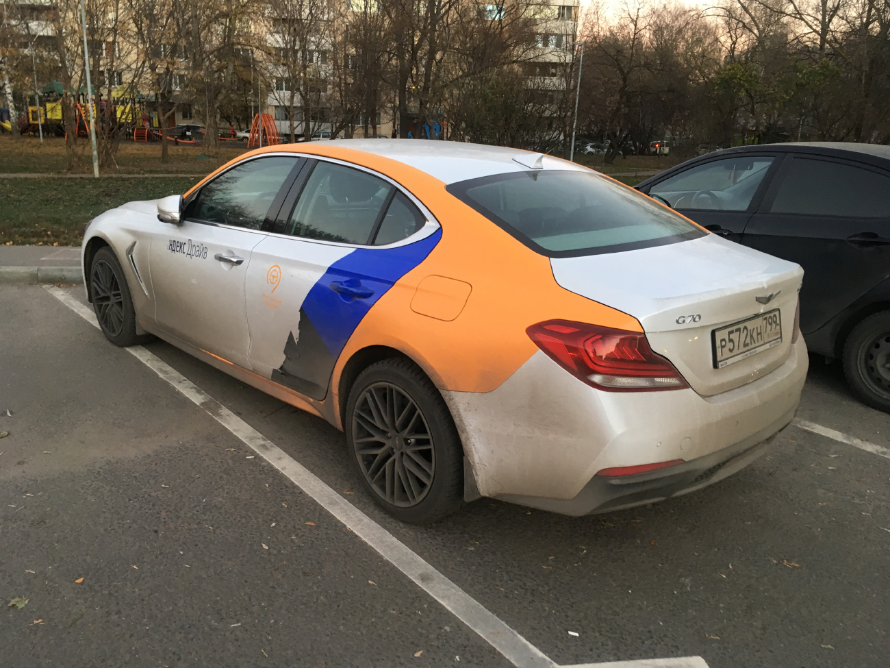 Москва, Genesis G70 № Р 572 КН 799