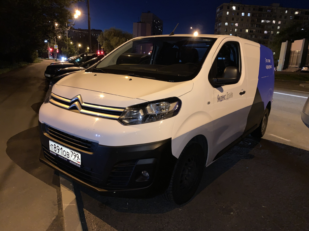 Межгород (Москва - Санкт-Петербург), Citroёn Jumpy № Т 891 ОВ 799