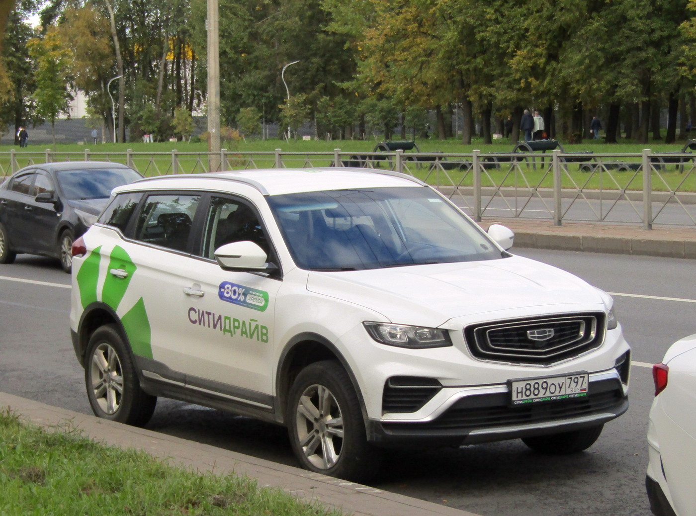 Санкт-Петербург, Geely Atlas № Н 889 ОУ 797
