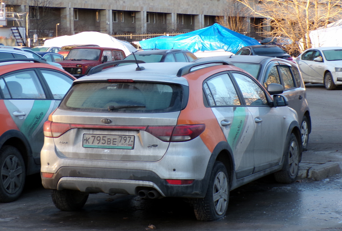 Санкт-Петербург, KIA Rio № К 795 ВЕ 797