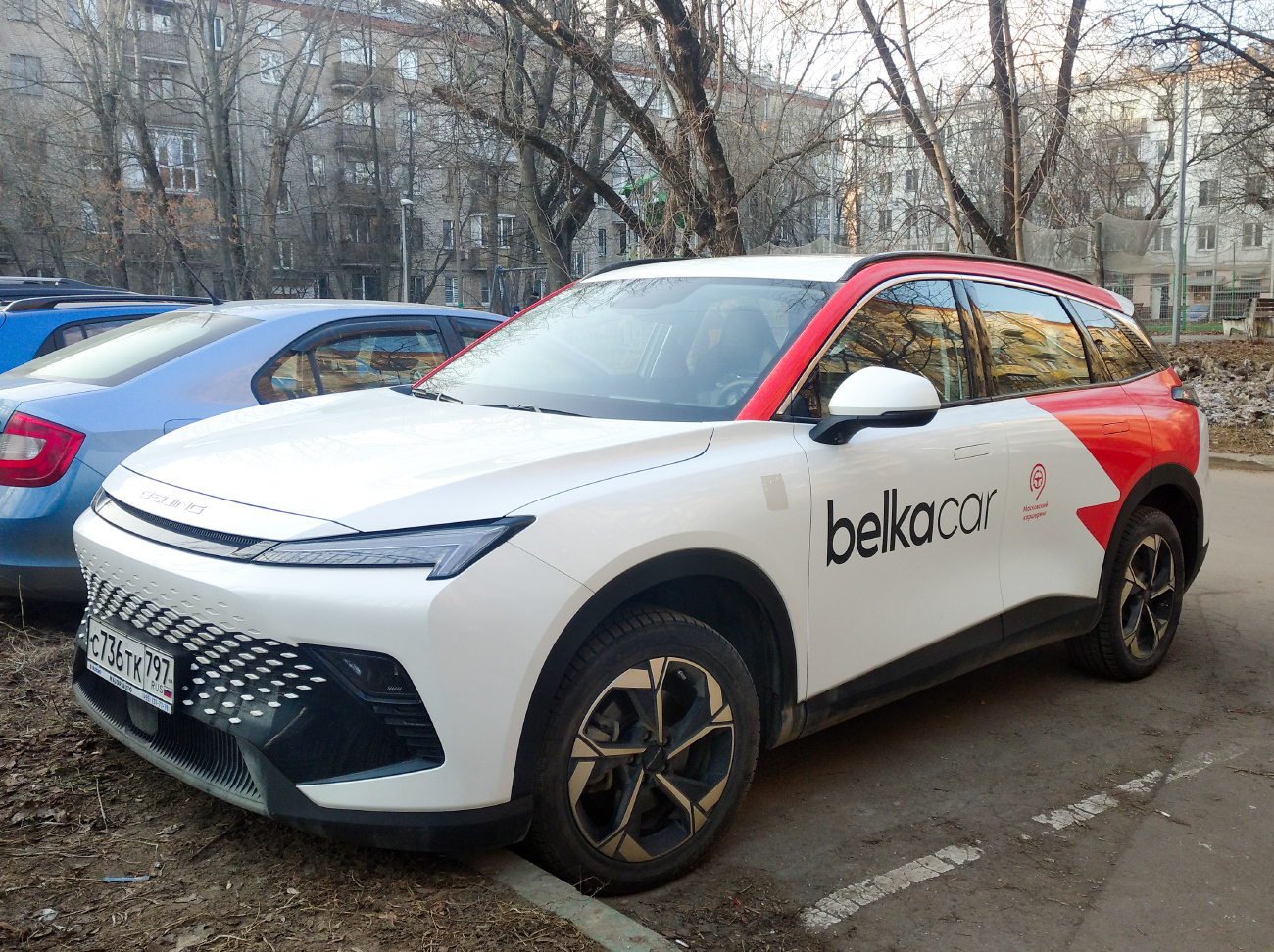 Москва, BAIC Beijing X55 № С 736 ТК 797