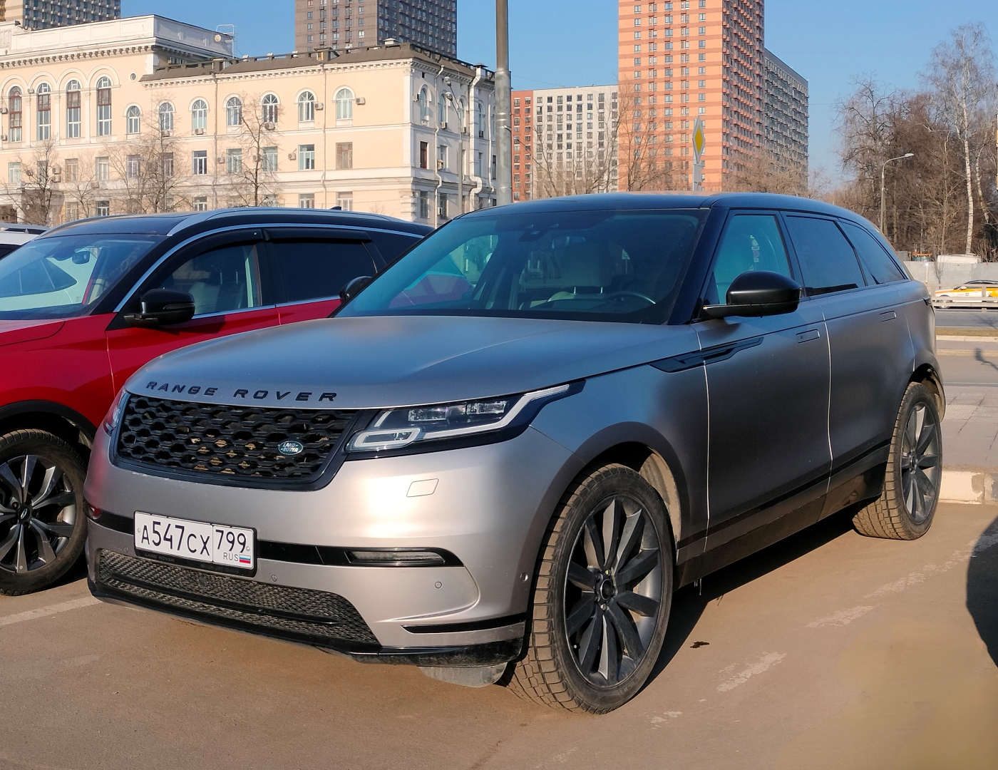 Москва, Land Rover Range Rover Velar № А 547 СХ 799