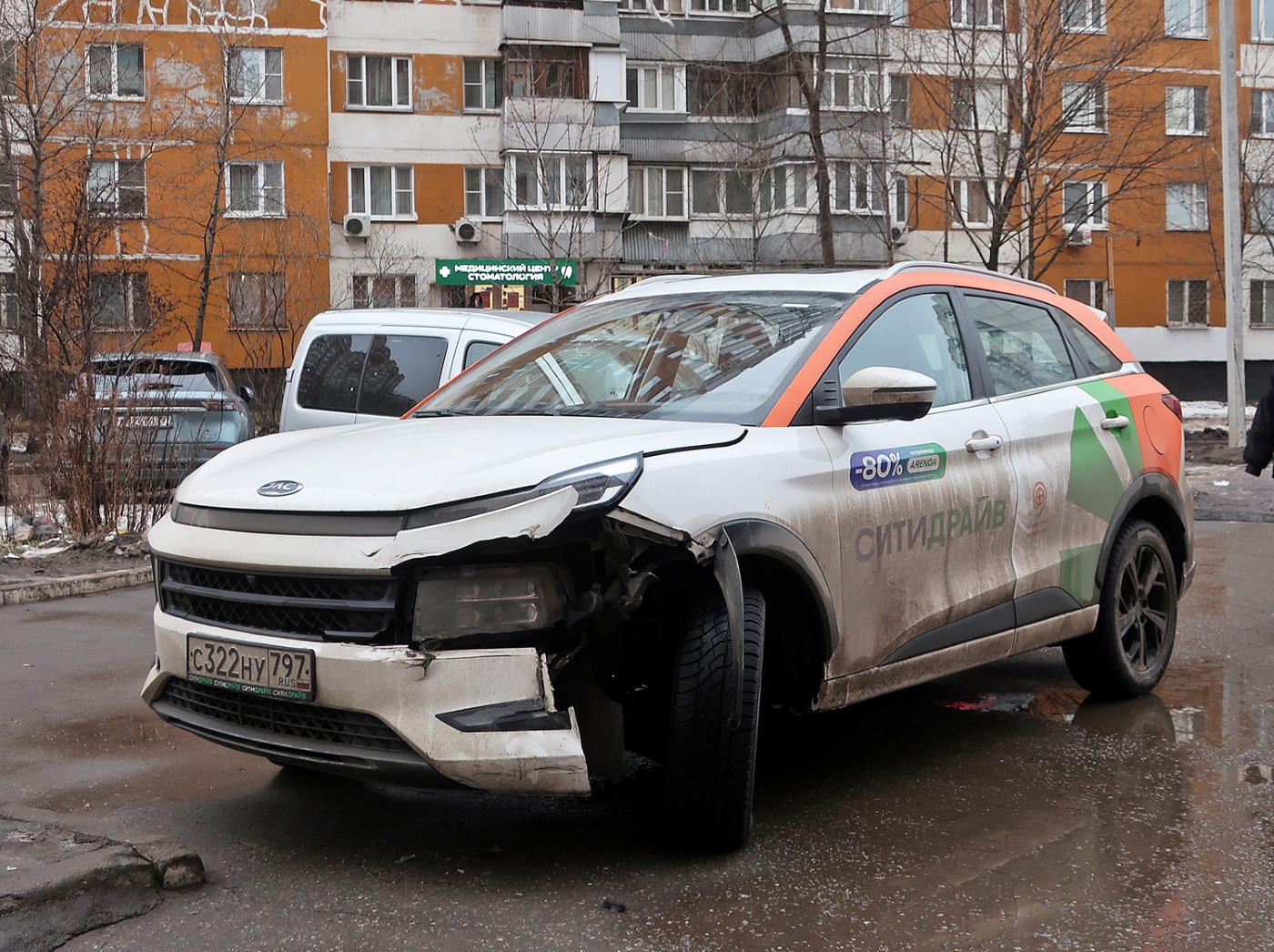 Москва, JAC JS6 № С 322 НУ 797