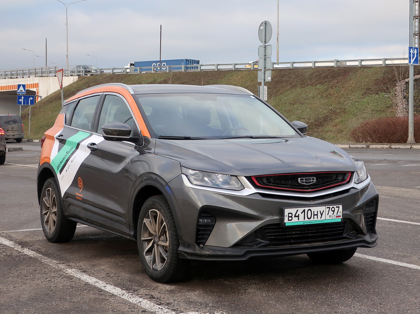 Москва, Geely Coolray № В 410 НУ 797