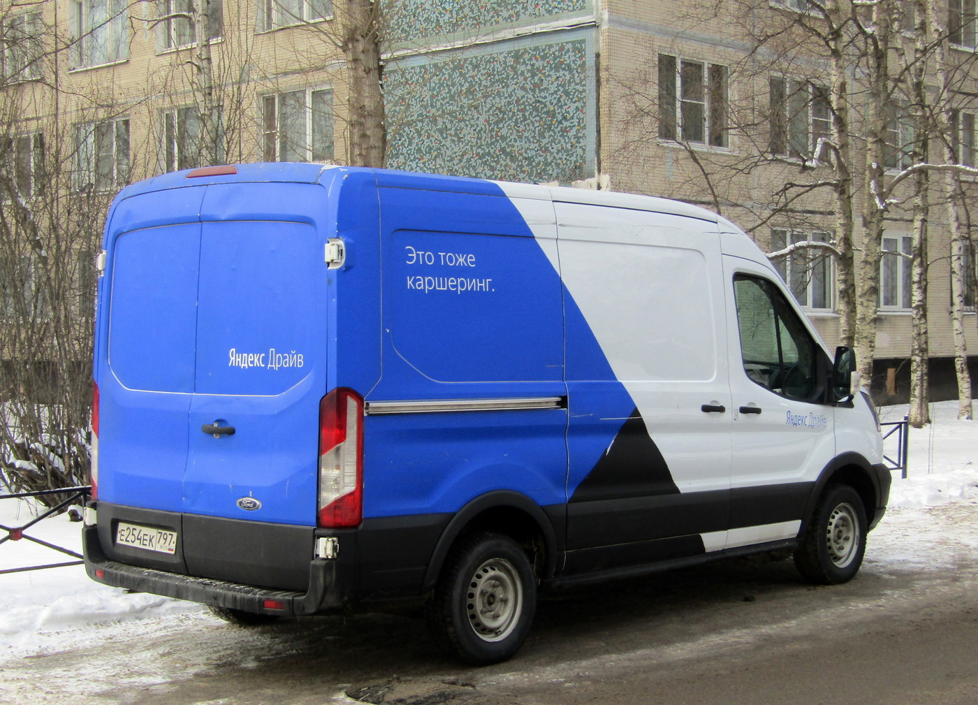 Межгород (Москва - Санкт-Петербург), Ford Transit № Е 254 ЕК 797