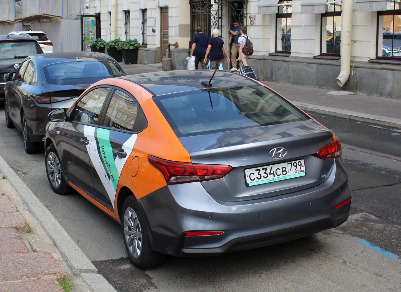 Санкт-Петербург, Hyundai Solaris № С 334 СВ 799