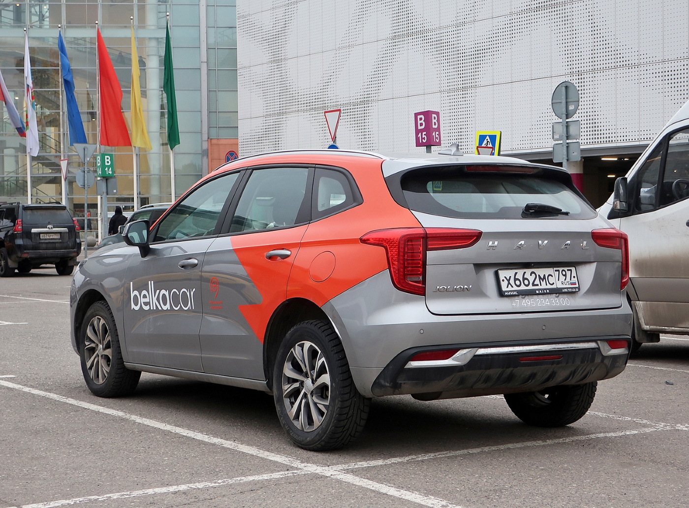 Москва, Haval Jolion № Х 662 МС 797