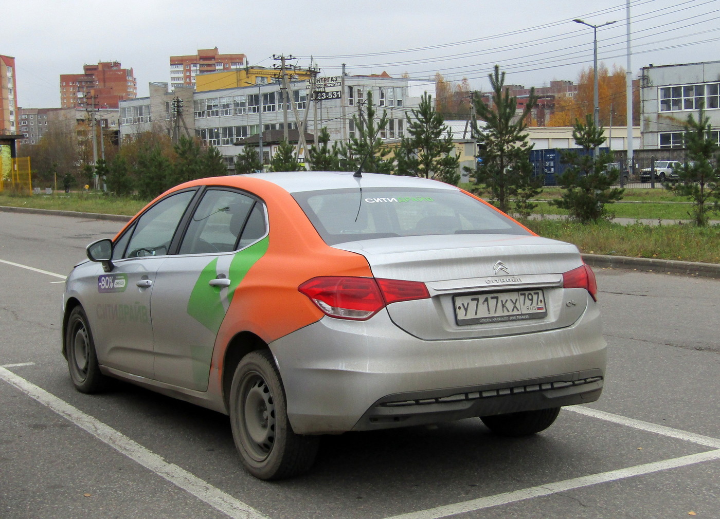 Санкт-Петербург, Citroёn C4 № У 717 КХ 797