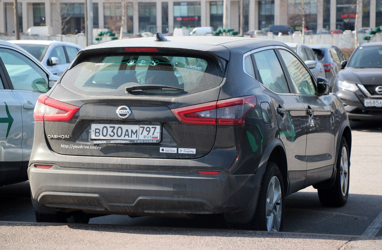 Санкт-Петербург, Nissan Qashqai № В 030 АМ 797