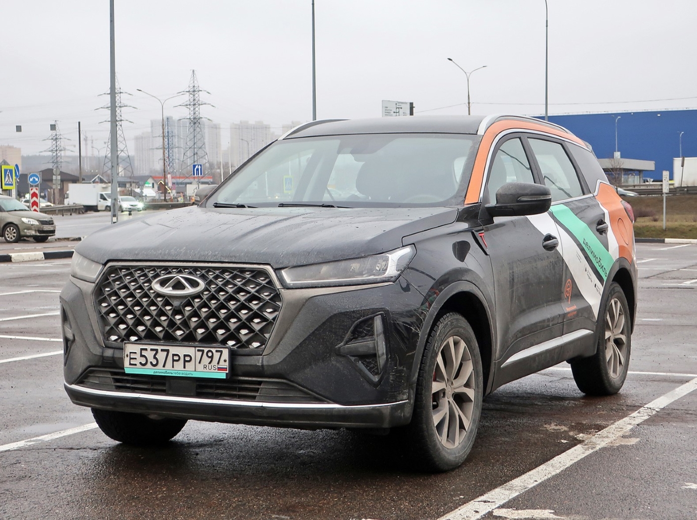 Москва, Chery Tiggo 7 № Е 537 РР 797